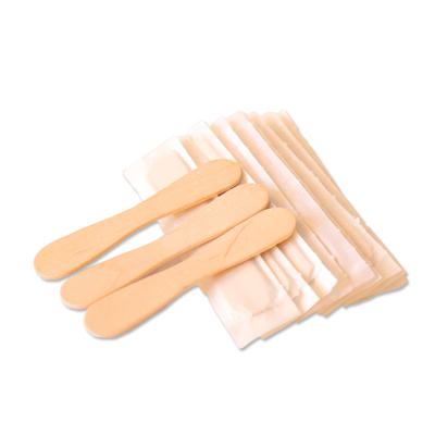 China Disposable Natural Birch Ice Cream Sticks/Spoon Wooden Ice Popsicle Sticks With Brand Logo for sale