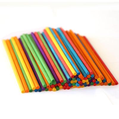 China Viable Custom Kids Educational Colorful Counting Stick Toy for sale