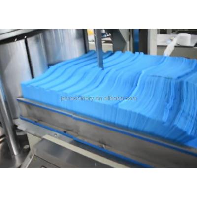 China Automatic Hotels V Fold Hand Towel Folding Machine for sale