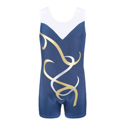 China Hot Sale High Quality Cheap Spandex Kids Boys Girls Breathable Gym Unitards Unitards 2022 New Next For Sale for sale