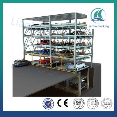 China PLC Multi-floor Parking System Smart Parking Lift 1.7T / 2.0T / 2.3T Optional for sale