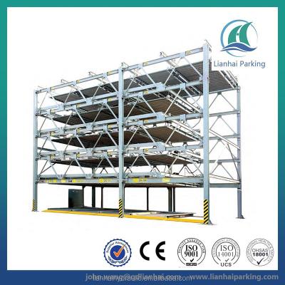 China 1.7T / 2.0T / 2.3T Multilevel Mechanical PLC Control Automatic Car Smart Parking Ride Optional for sale