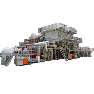 China Medium& DINGCHEN High Grade Toilet Paper MACHINES 2850mm Type 25-30T/D Tipped Yarn Tissue Paper Machine for sale