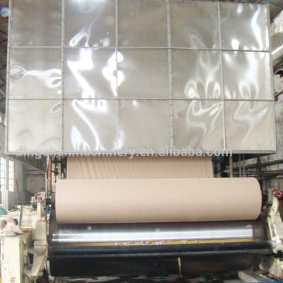 China Other Reasonable Price Dingchen 2880mm Liner 80TPD Paper / Testliner Paper / Craft Paper Production Line for sale