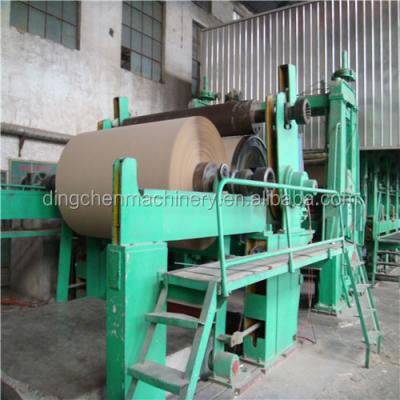 China Grocery store 3200mm a4 corrugated tissue paper making machine with waste paper or wood pulp for sale