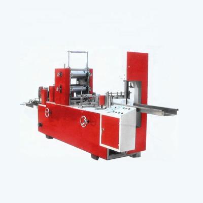 China Other High Performance Automatic Tissue Paper Converting Two Color Embossed Napkin Making Machine for sale