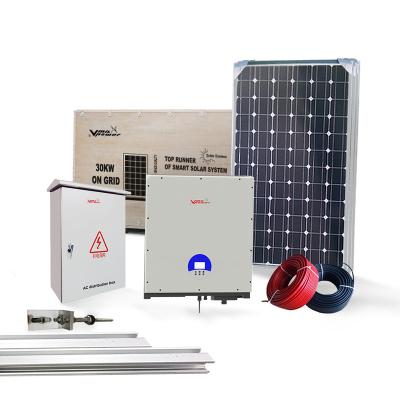 China Off Grid Home Solar Power On/Off Grid Multifit Solar Power System Systems 5Kw 10Kw 20Kw Solar System With Batteries for sale