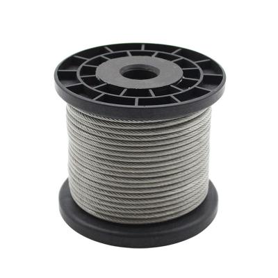 China Multi Application High Tensile Wire Rope With 304 Stainless Steel Material for sale