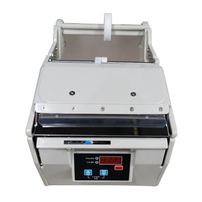 China CLOTHING 5-130mm Width Automatic Label Dispenser X-130 Stick Labeling Machine With Count Function for sale