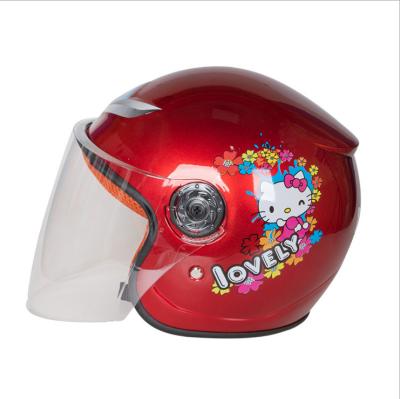 China High quality ABS kids 3/4 motorcycle professional helmet helmet manufactures for sale