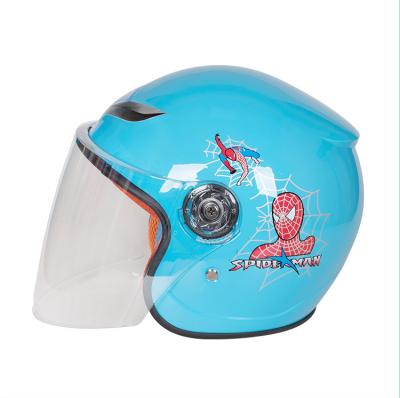 China ABS best price kids half face helmet for electric bike or motorcycle from professional motorcycle helmet manufactures for sale