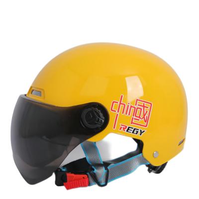 China Removable And Washable Liner China Logo ABS With EPS With Half Face Motorcycle Motorcycle Helmets Removable Liner Motorcycle Manufactures for sale