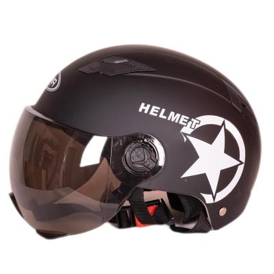 China High Quality PP/Plastic Motorcycle Half Face Motorcycle Helmet From Professional Motorcycle Helmet Manufactures for sale