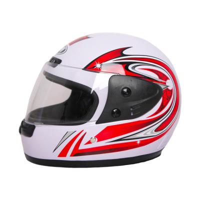 China Hot Sale ENV Detachable Scarf Striping Full Face Motorcycle Helmet With Neck Band Flip Up Motorcycle Helmets Motorcycle for sale