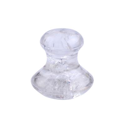 China Face 2022 high quality factory direct supply rose quartz Amethyst jade gua sha scraping mushroom for face and body massage for sale