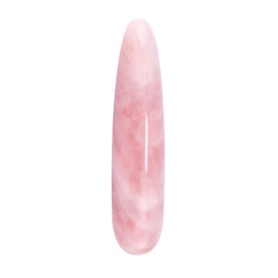 China Face High quality wholesale Natural Rose Quartz  butt plug Green aventurine dildos Healing Massage Crystal butt plugs for woman for sale