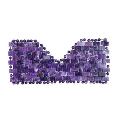 China Face Wholesale Amethyst mask Trending Jade Face Mask and Natural Facial Eye Jade Sleep Face Mask For Beauty for sale