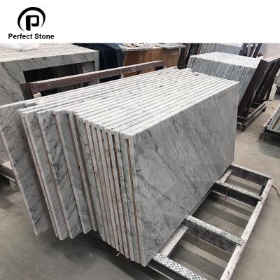 China Bianco White Marble Vanity Top modern for bathroom vanity top price wholesale for sale