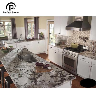 China Modern Polished Prefab Granite Kitchen Island Top With Hot Sale for sale