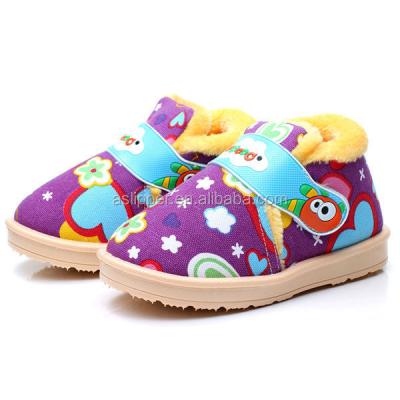 China 2014 Indoor Slipper Kids Canvas Shoes In Stock for sale