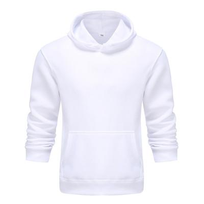 China Wholesale high quality men's embroidery custom logo polyester simple hoodie blank sweatshirt Anti-UV for sale