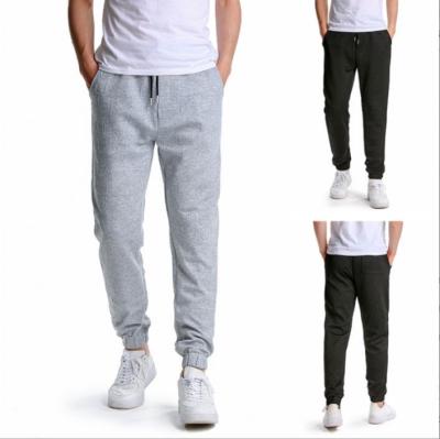 China Wholesale Cheap Breathable 3D LOGO Solid Color Drawstring Plus Size Men's Custom Casual Joggers for sale