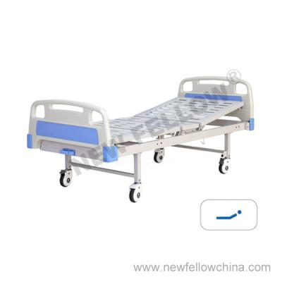 China NF-M105 Hospital Bed Hospital Product 5 Inch Caster Luxury Covered Hospital Bed for sale