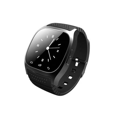 China IP67 Waterproof Hot Selling Smart Band M26 Smart Watch With Camera BT Music Touch Screen Smartwatch For Android Black for sale