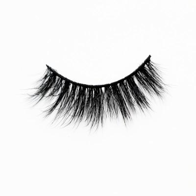 China 25-30 Times High Quality Soft Strip Mink Velor Lashes 3D Mink Eyelashes for sale