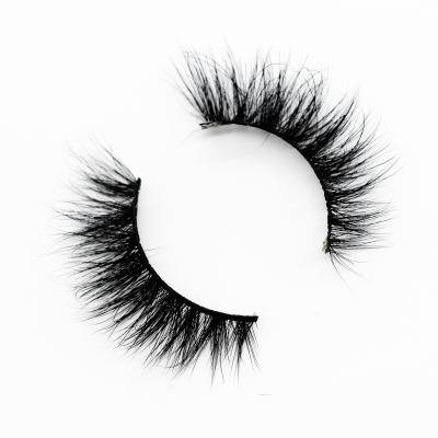 China 25-30 Times 100% Real Mink Lashes 3d Mink Eyelash With Private Label Packaging for sale