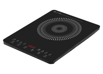 China Cucina de inducción de vidrio cerámico negro de 1200w 60cm en venta