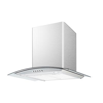 China Garage del hotel 800 Cfm 90cm Rangehood Panel de acero inoxidable en venta