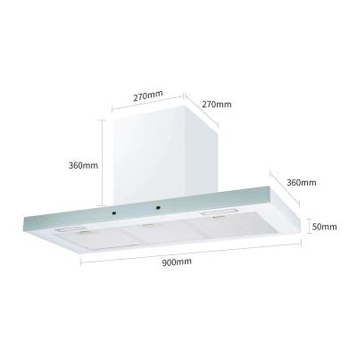 Κίνα 18/20m3/Min T σχήμα καμινάδα 30 ιντσών Range Hood εξατομικευμένο προς πώληση