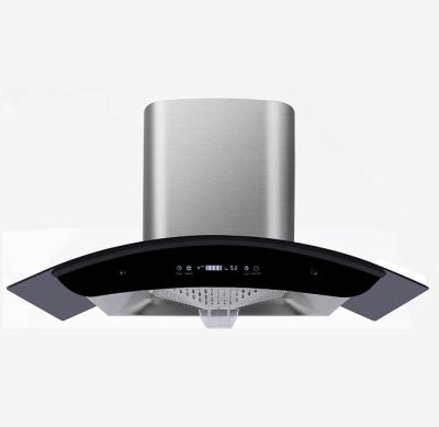 China SS Glasinsel Extraktor Kupfer Range Hood 30 Zoll zu verkaufen