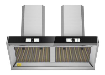 China CY180 Commercial Range Hood With Baffle Filter 200 Air Outlet Oil Fume Separation Certified CCC SASO CE for sale