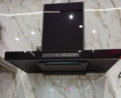 Κίνα 0.9mm πάχος μεταλλικό περίβλημα T33 Home Range Hood εξαεριστικός ανεμιστήρας με ισχυρή αναρρόφηση CCC/SASO/CE πιστοποιημένο προς πώληση