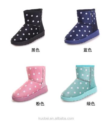 China Cheap hot sale snow boot women fashion warm winter ladies snow boots wholesale and retail for sale