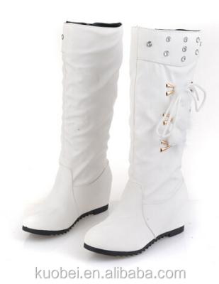 China 2016 Newest Snow Boot High Heel Snow Boots Women Winter Boots, White Boot for sale