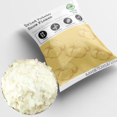 China Food Grade Dry Dehydrated Product Dried Snow Potato Flakes For Baking for sale