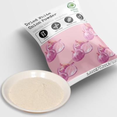 China Dry Organic Green Dehydrated Products Easy To Carry And Eat Dried White Onion Powder for sale