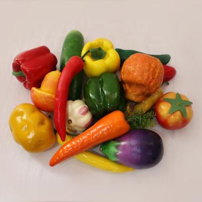 China Halloween holiday decor simulation pepper eggplant cucumber pumpkin vegetable garlic for sale