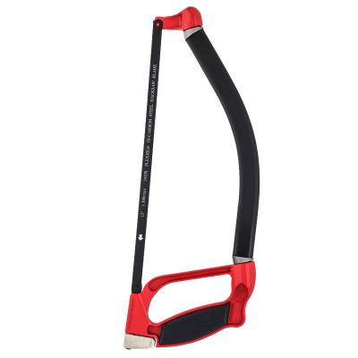 China Tubular Solid Frame Hacksaw New Adjustable Tension Adjustable Square With Comfortable Handle for sale