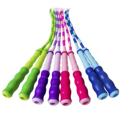 China Plastic High Quality Digital Jump Rope Lose Weight Blue House PVC Plastic Jump Rope For Kids for sale