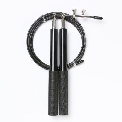 China Hot Selling Aluminum Alloy Self Locking Aluminum Adjustable Double Gear Fitness Weighted Black Yellow Bag Jumping Gear Jump Rope Men for sale