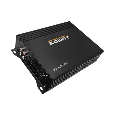 China Mini Compact Full-Range Class D 4 Channel Car Amplifier, 110W RMS High Power Amplifier Professional for sale