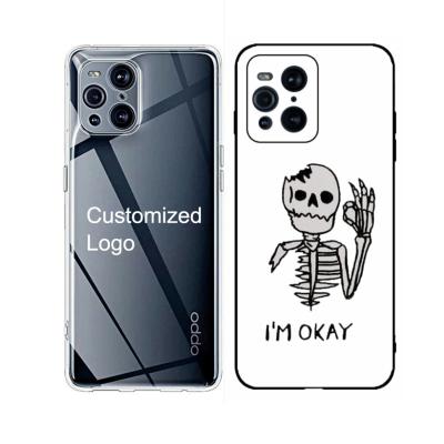 China Luxury Lightweight TPU Drop Absorption Customized Mobile Phone Case Cover For Oppo Find X2 X3 pro X F11 pro for sale