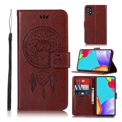 China Anti-drop Kickstand PU Leather Flip Wallet Card Slots Phone Case Cover Bags For Samsung Galaxy A72 A52 A32 A22 A70 A50 A20 A21s A82 for sale