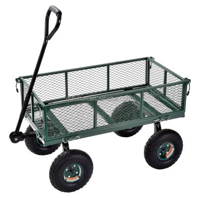 China Tools Garden Trolley Garden Trolley Cart Gardening Utility Cart for sale