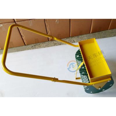 China Lawn/Yard/Garden FERTILIZER PEAT MOSS SPREADER Lawn Compost Spreader Roller Drum Spreader for sale