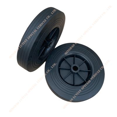 China Construction Material Shops 250x50mm Solid Rubber Wheel 10